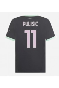 AC Milan Christian Pulisic #11 Fotballdrakt Tredje Klær 2024-25 Korte ermer